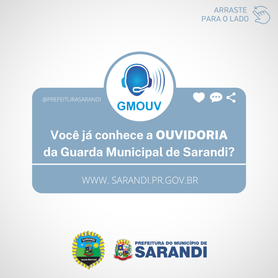 Ouvidoria Guarda Municipal de Sarandi